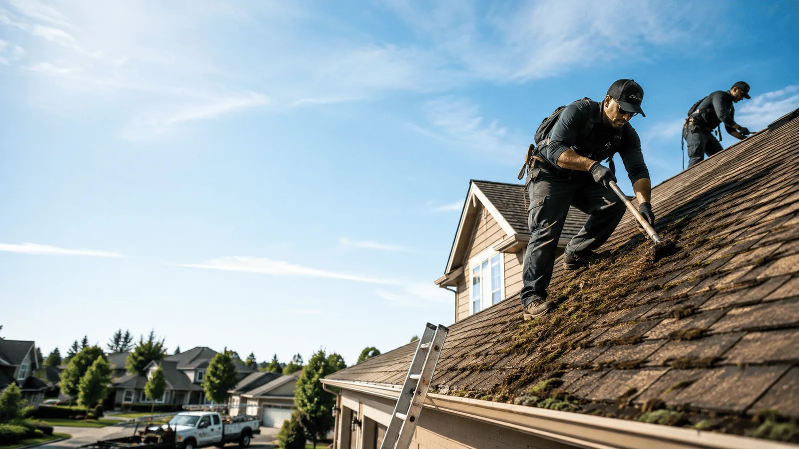 Roof Moss Removal in Mertzon, TX near me